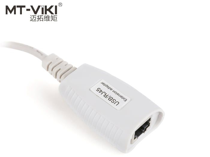  Đầu nối khuếch đại USB 2.0 chuột bàn phím webcam qua cáp mạng 50 - 100 mét MT-VIKI MT-150FT 