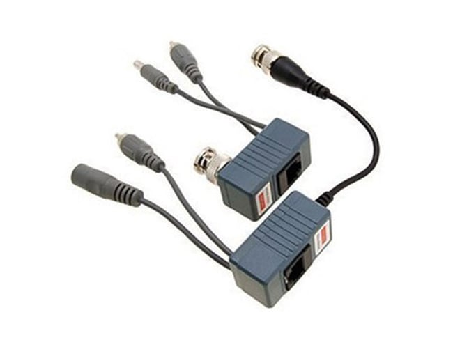 video audio power balun