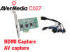Card ghi hình HDMI, AV, S-Video Đài Loan AverMedia C027