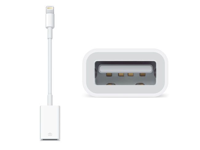  Cáp lightning to USB Camera cho iPhone iPad (hàng chính hãng) 