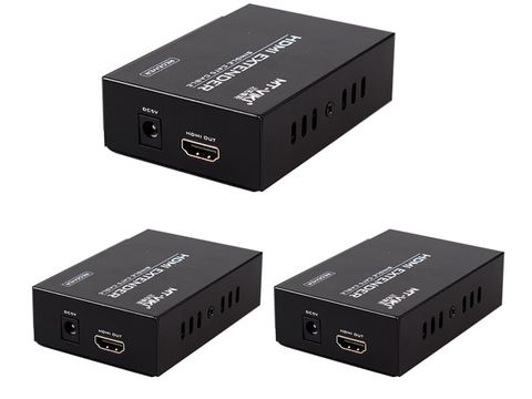 Bộ chia HDMI 2 cổng qua cáp mạng kéo dài 200m MT-ED06