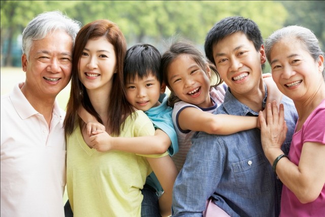 gia đình khỏe mạnh với yến sào