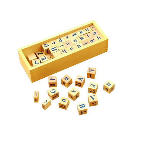 Hộp đựng bảng chữ cái Alphabet<br>Alphabet Dice with Box