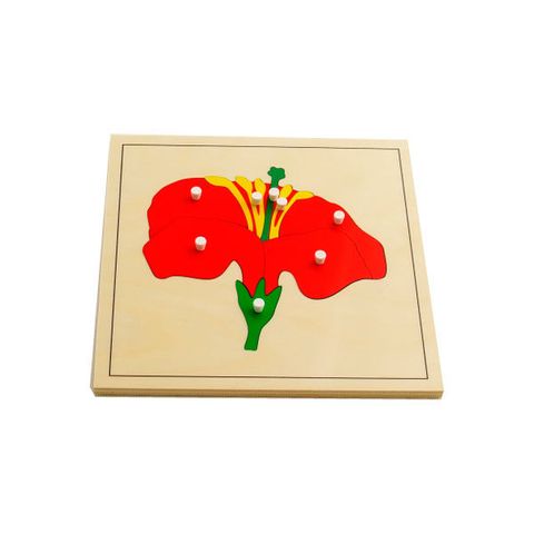 Ghép hình bông hoa<BR>Flower Puzzle（MDF)