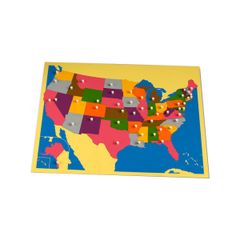Ghép hình nước Mỹ<br> NEW USA Puzzle Map