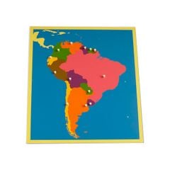Ghép hình Nam Mỹ <br> NEW South America Puzzle Map
