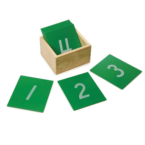 Số nổi giấy nhám<br>Sandpaper Numbers with Box