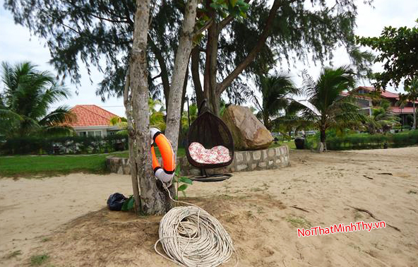bàn ghế nhựa giả mây