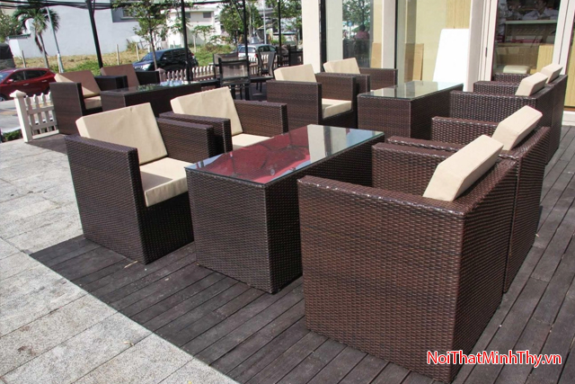 sofa nhựa giả mây minh thy