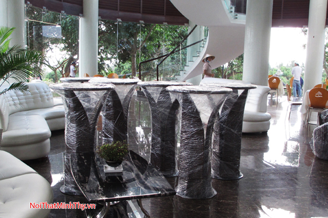 Carmelina Beach Resort chọn nội thất nhựa giả mây minh thy là nhà cung cấp