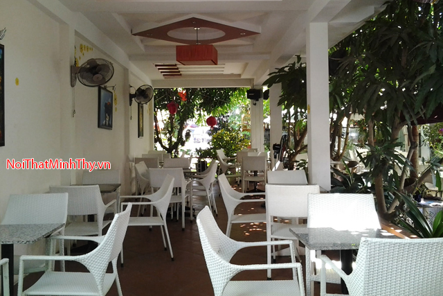 bàn ghế nhựa giả mây minh thy