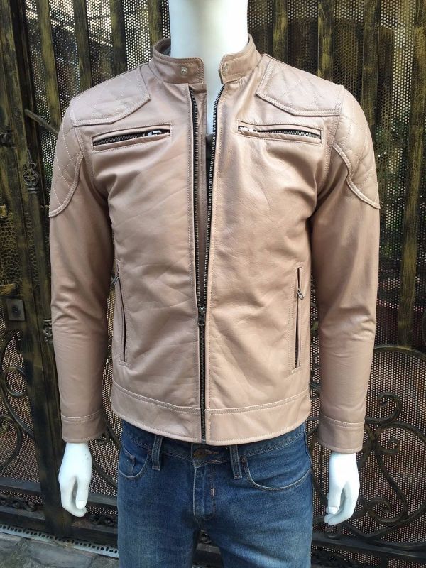 Áo nam da bò cao cấp AKD116