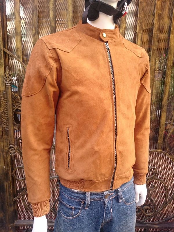 Áo nam da cừu lộn cao cấp AKD138