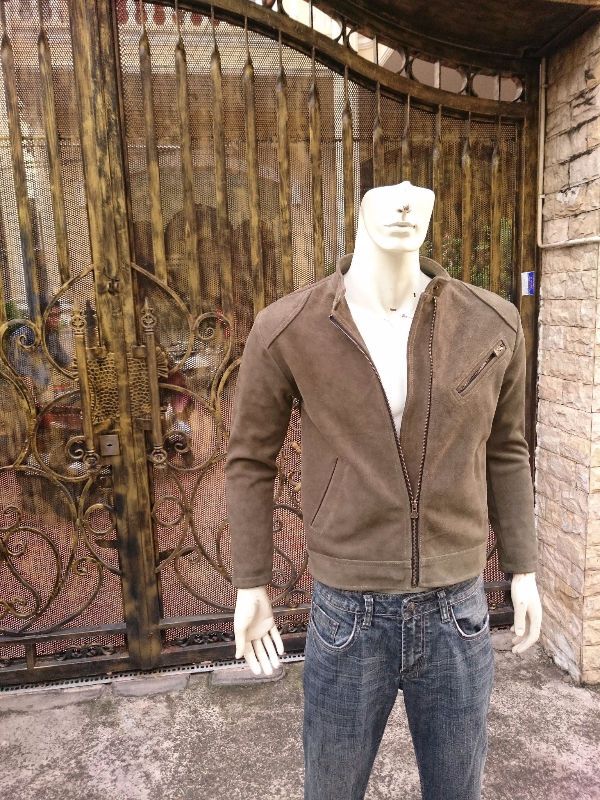 Áo nam da cừu lộn cao cấp AKD113