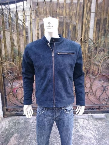 Áo nam da cừu lộn cao cấp AKD114