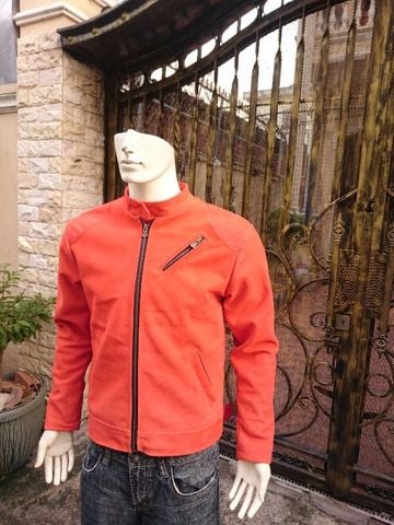 Áo nam da cừu lộn cao cấp AKD115