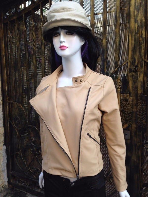 Áo nữ da cừu cao cấp AKD001