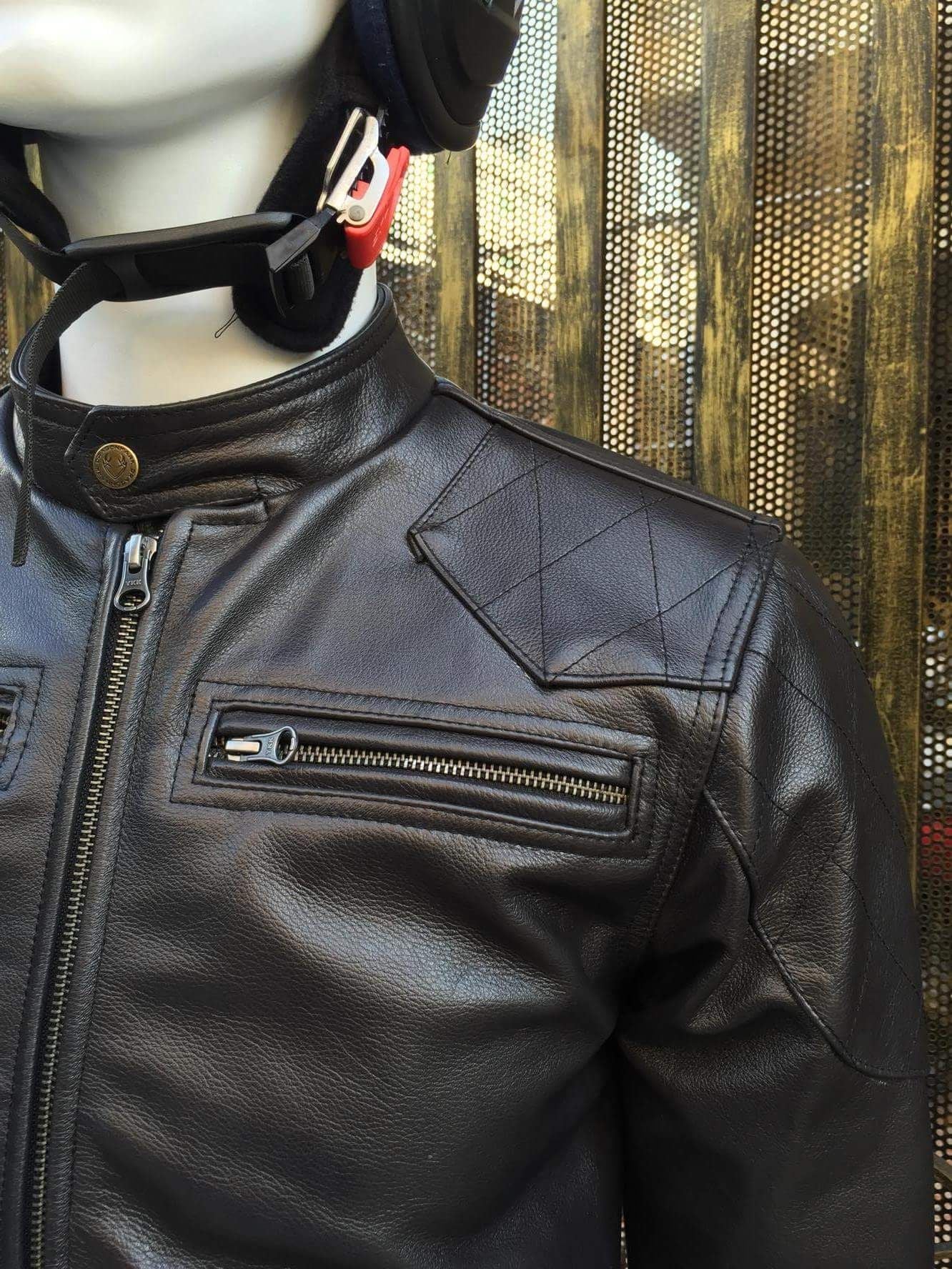 Áo Nam Da Bò Cao Cấp AKD136