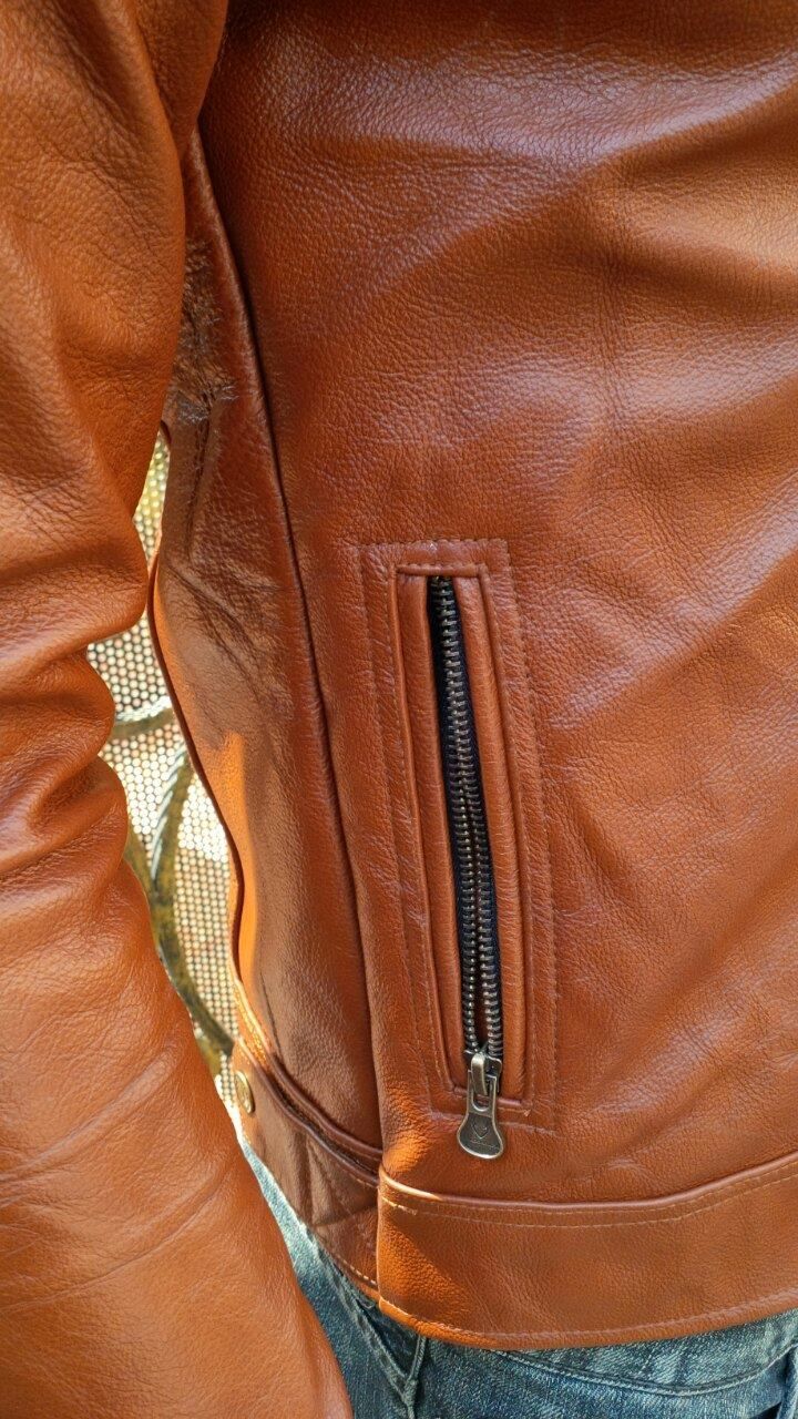 Áo Nam Da Bò Cao Cấp - Áo Da Thật 100% AKD122