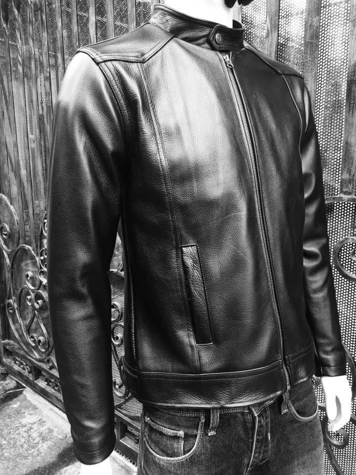 Áo Da Nam Xịn - Áo Da Thật 100%  AKD142