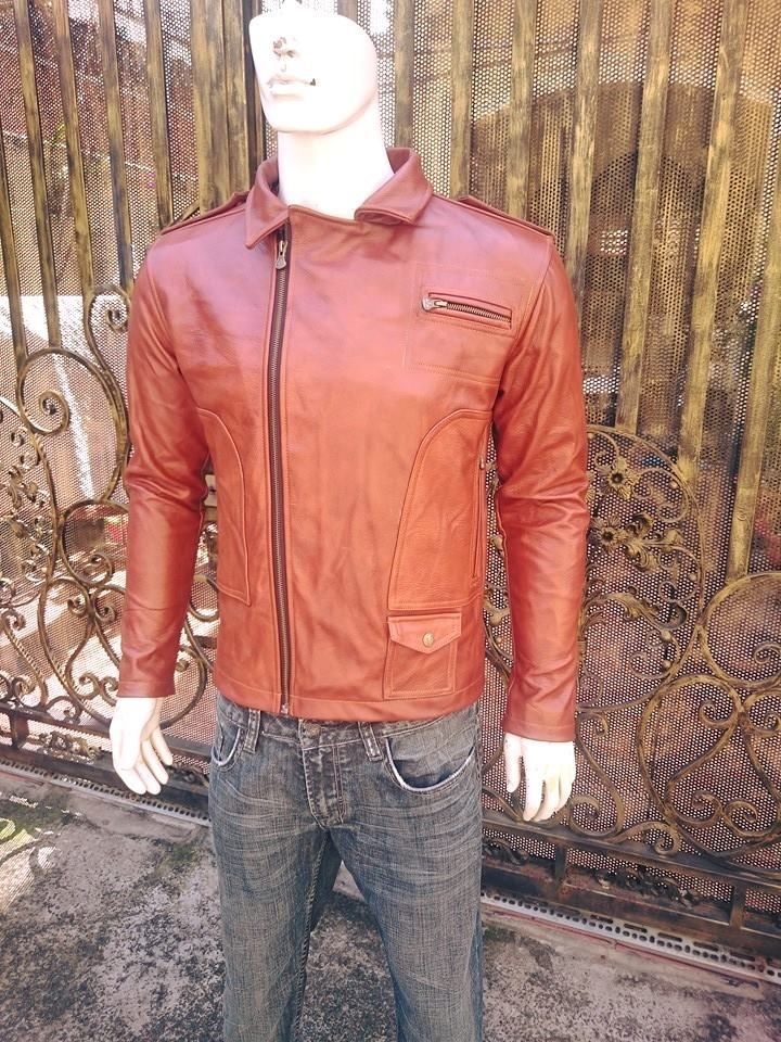 Áo Khoác Da Moto - Áo Giáp Moto - Áo Bảo Hộ Moto AKD120