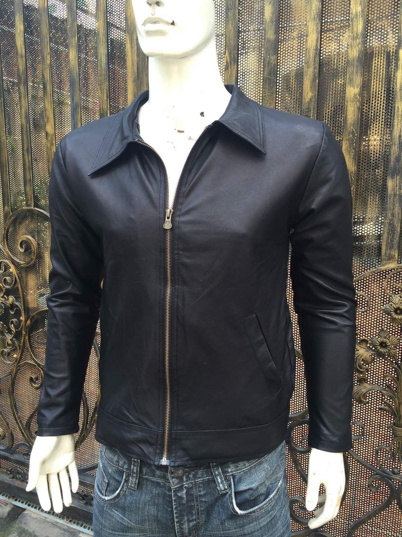 Áo Da Nam Xịn - Áo Da Nam Cao Cấp AKD126