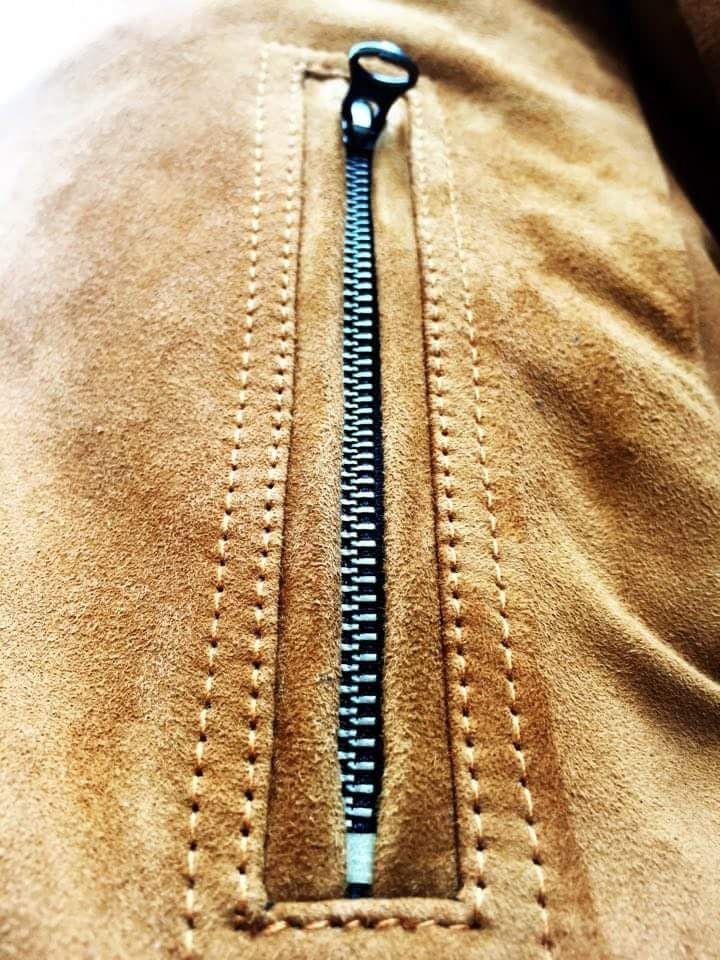 Áo nam da cừu cao cấp AKD139