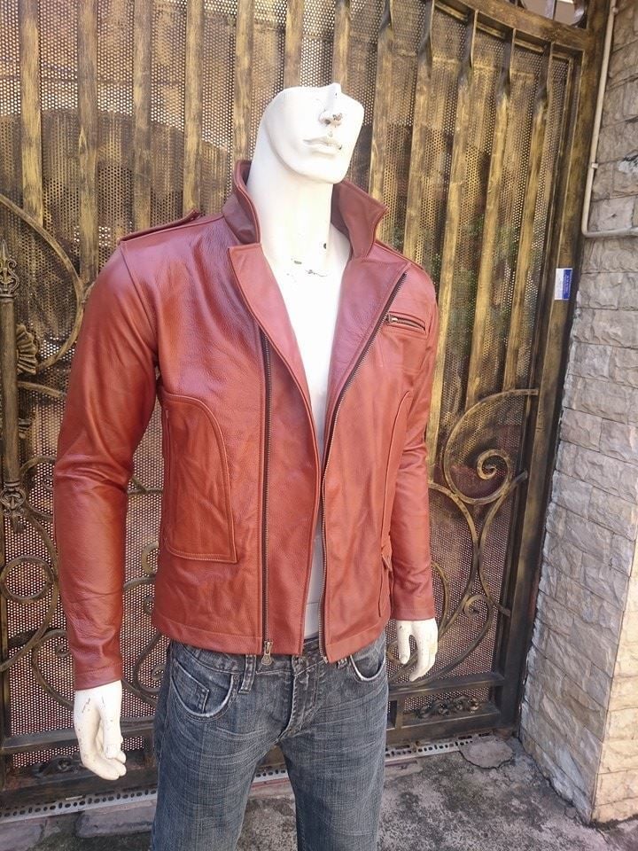 Áo Khoác Da Moto - Áo Giáp Moto - Áo Bảo Hộ Moto AKD120