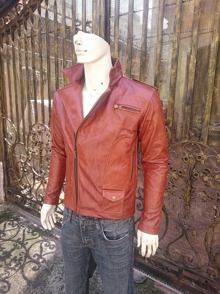 Áo Khoác Da Moto - Áo Giáp Moto - Áo Bảo Hộ Moto AKD120