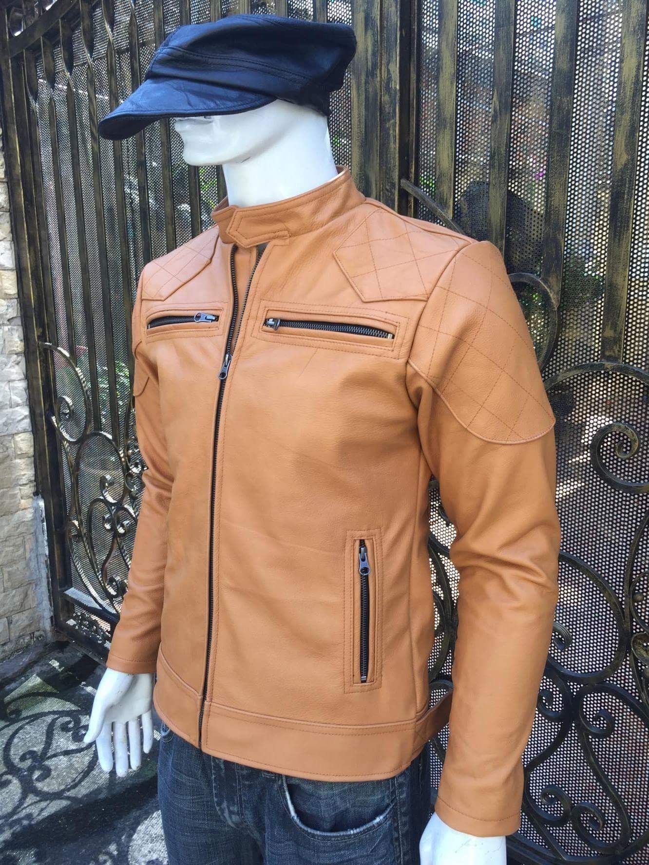 Áo Da Nam Cao Cấp AKD130