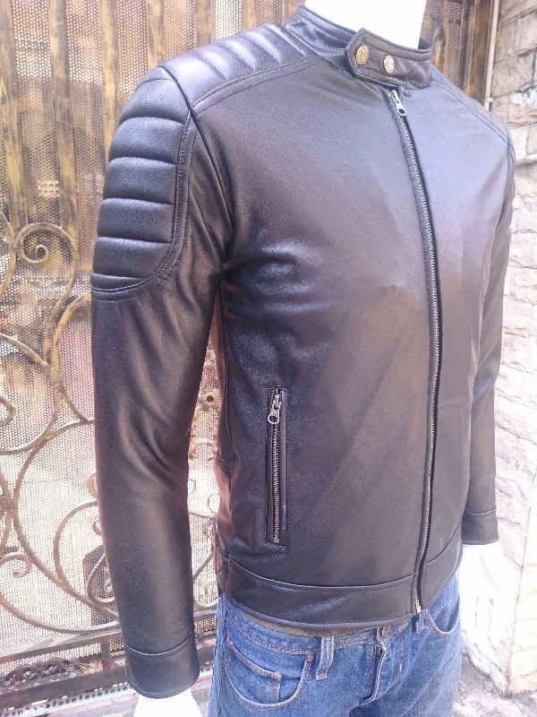 Áo Da Nam Xịn - Áo Da Nam Cao Cấp - Áo Da Cừu Xịn AKD145