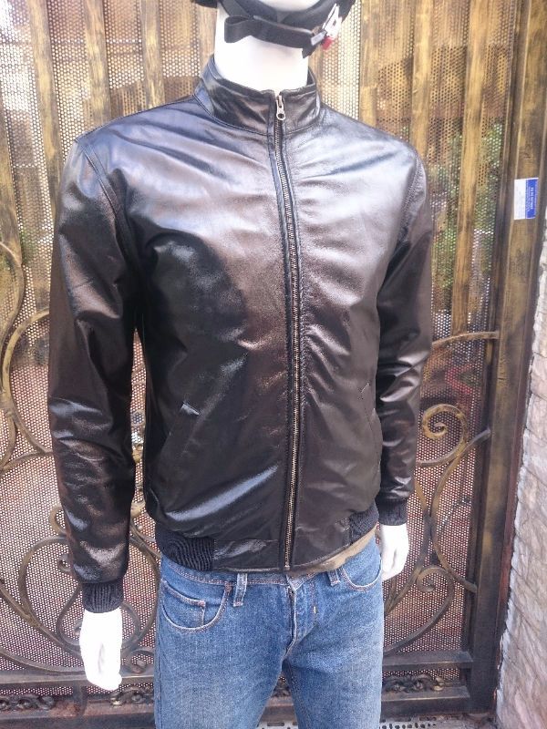 Áo Da Nam Cao Cấp - Áo Da Nam Xịn AKD104