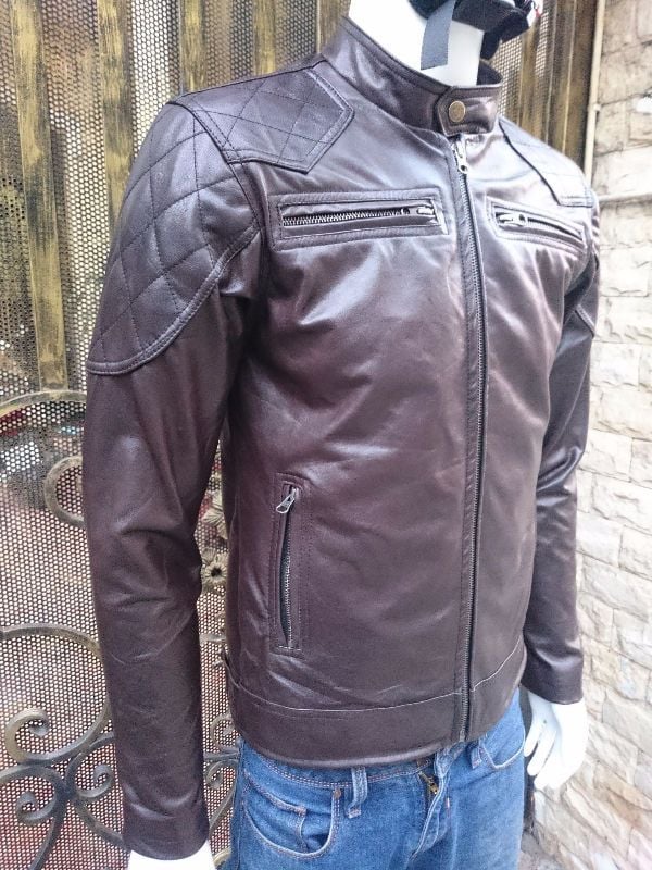 Áo Da Nam Cao Cấp - Áo Da Nam Xịn AKD134