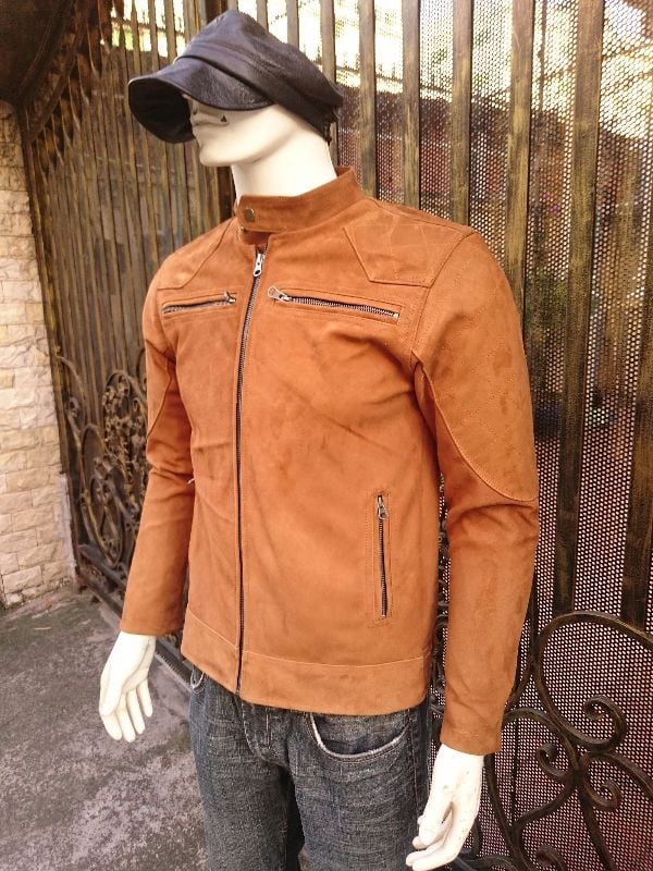 Áo nam da cừu lộn cao cấp AKD133