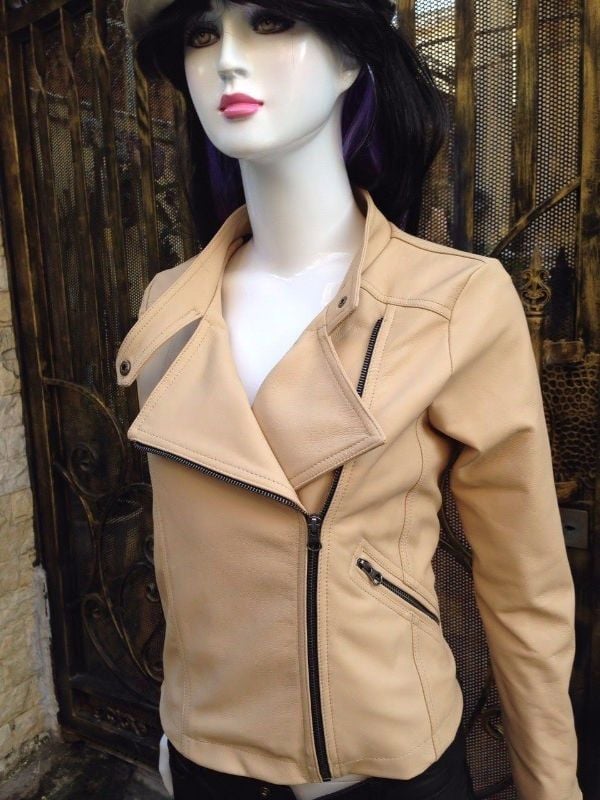 Áo nữ da cừu cao cấp AKD001