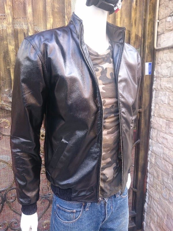 Áo Da Nam Cao Cấp - Áo Da Nam Xịn AKD104