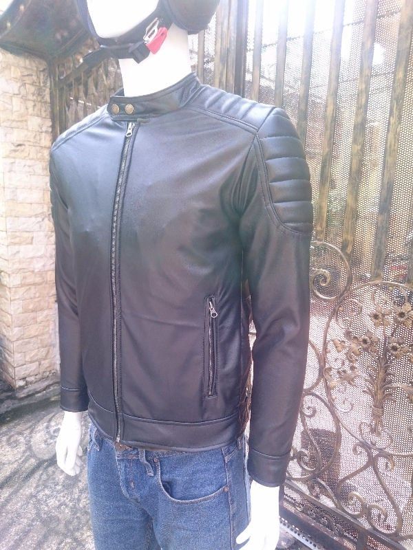 Áo Da Nam Xịn - Áo Da Nam Cao Cấp - Áo Da Cừu Xịn AKD145