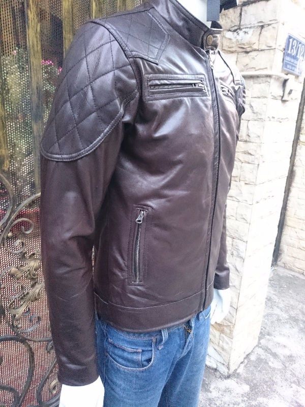 Áo Da Nam Cao Cấp - Áo Da Nam Xịn AKD134