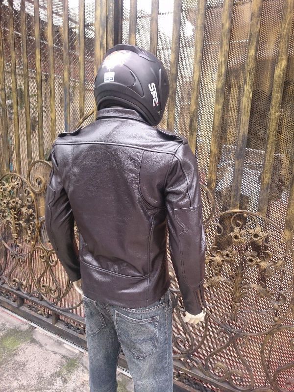 Áo Da Moto Da Bò Nam Cao Cấp AKD123