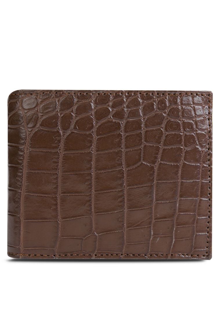 Ví Nam Ngang Da Cá Sấu Hai Mặt VN-CS04