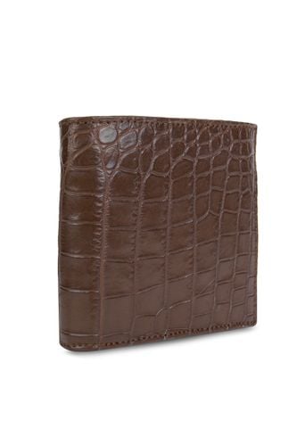 Ví Nam Ngang Da Cá Sấu Hai Mặt VN-CS04