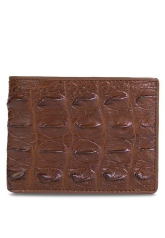 Bóp Da Nam Cá Sấu Màu Nâu VN-CS06