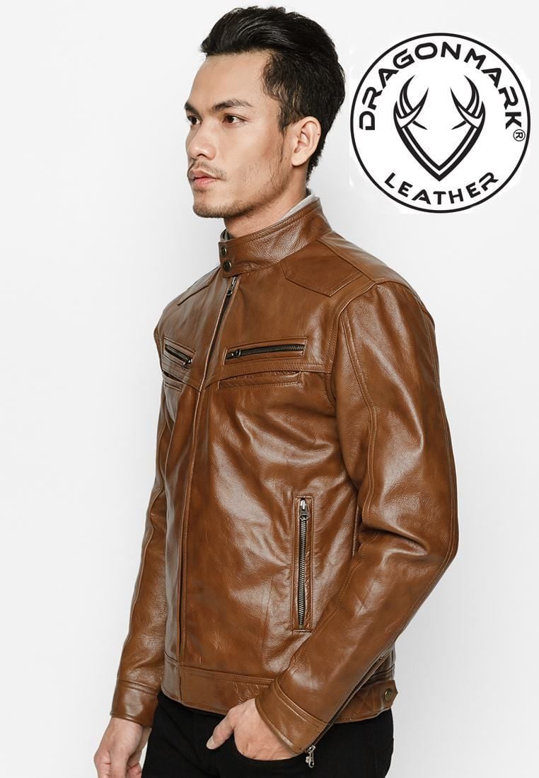 Áo Da Bò - Áo Da Nam Cao Cấp AKD152