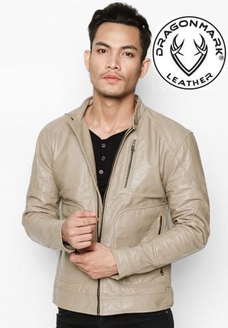 Mẫu Áo Da Nam Đẹp Nhất - Áo Da Thật 100% AKD165