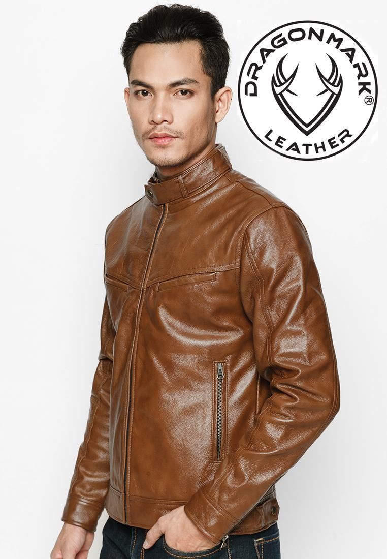 Áo Da Nam - Da Bò Xịn - AKD154