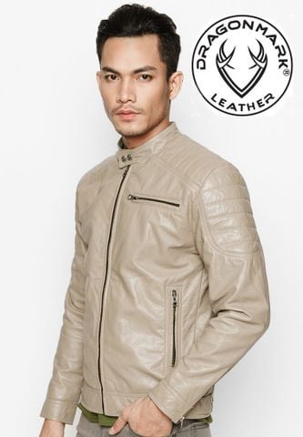 Áo Da Nam Xịn - Áo Da Bò Thật Chất Hơn Nhập Khẩu AKD166