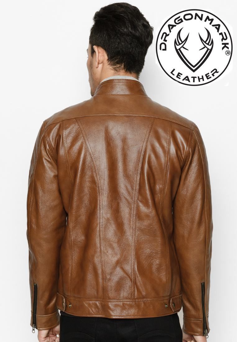 Áo Da Bò - Áo Da Nam Cao Cấp AKD152