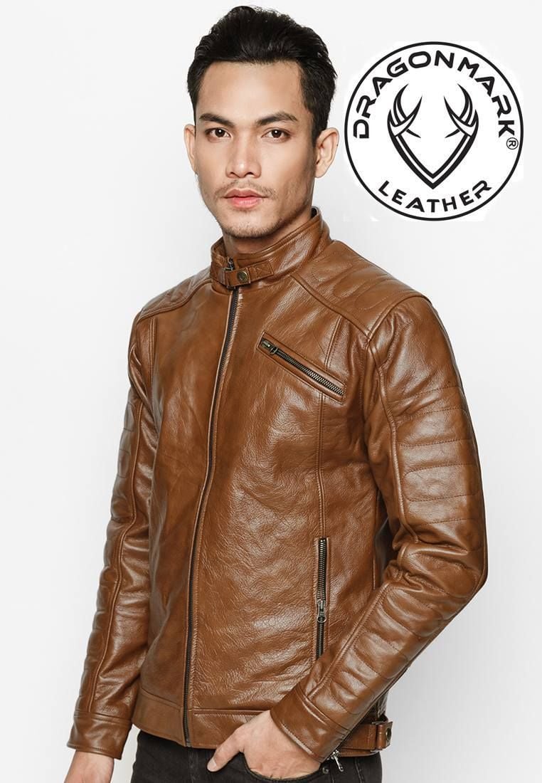 Áo Da Thật - Áo Da Nam Đẹp AKD164