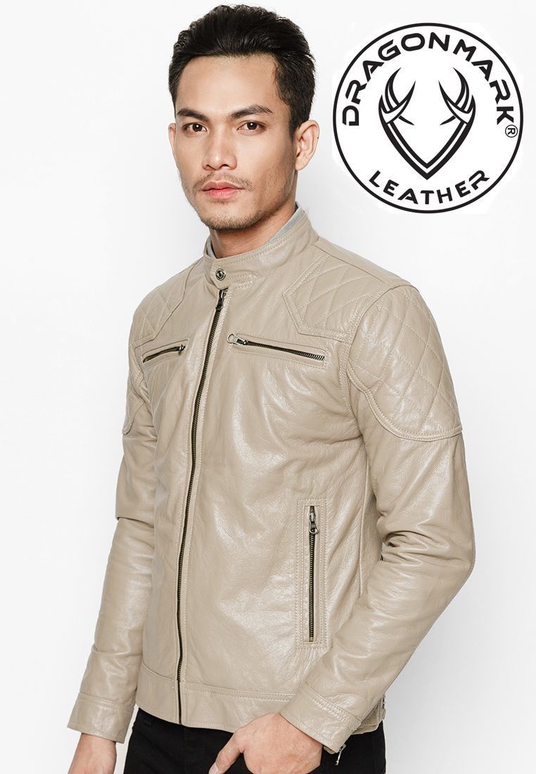 Áo Da Nam Đẹp - Da Bò Cao Cấp Xịn AKD168