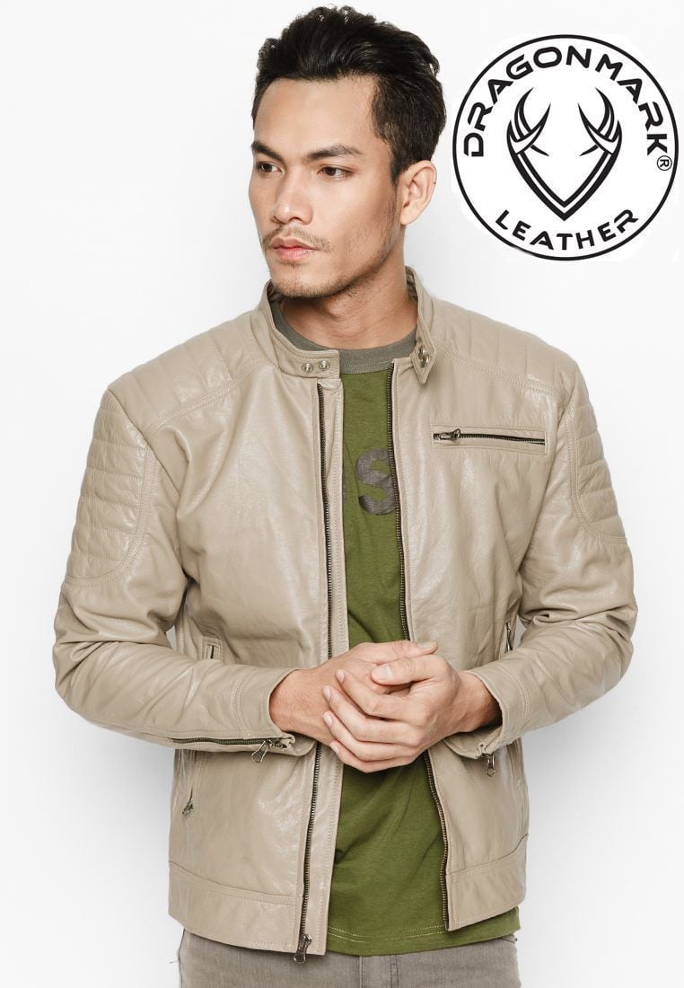 Áo Da Nam Xịn - Áo Da Bò Thật Chất Hơn Nhập Khẩu AKD166